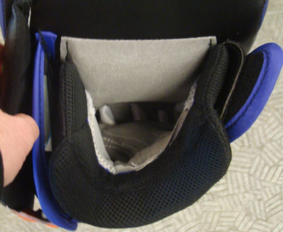 Bauer Reactor 6000 Blocker Cuff Opening