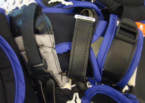 Bauer Reactor 6000 Catch glove hand straps